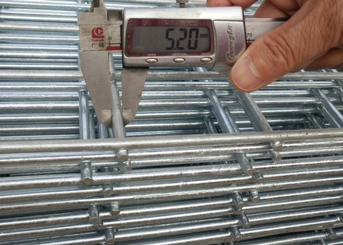 2" X2” fio soldado aço carbono Mesh Panels Hot Dipped Galvanized 0