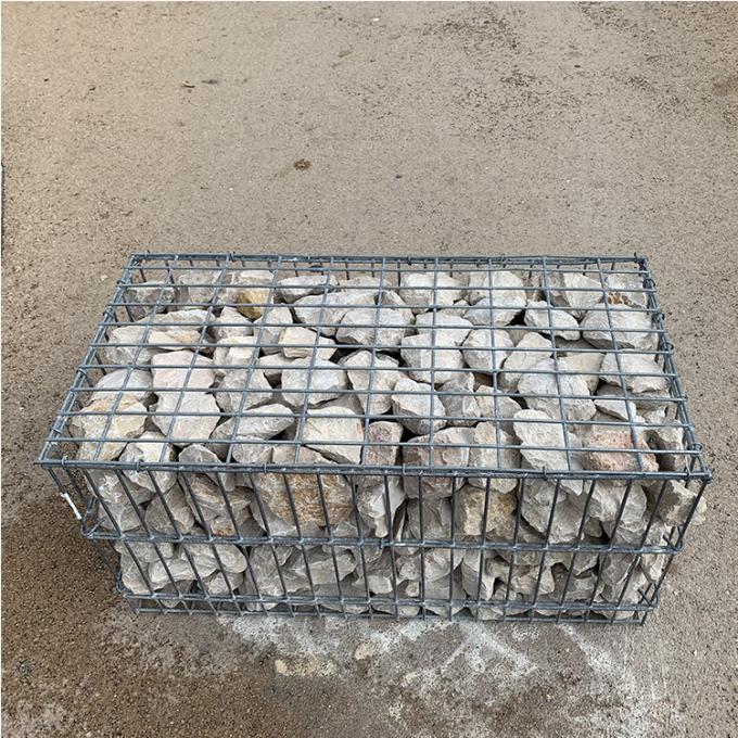 cerca de fio Rock Walls das linhas costeiras da parede de retenção da gaiola do metal do furo do diâmetro 5x10 de 4.5mm 0