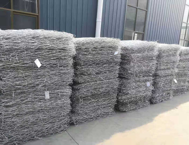 Caixa galvanizada mergulhada quente do OEM 100×120mm Gabion que tece Mesh Bunnings 2