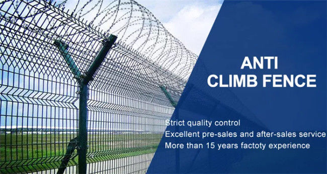 Escalada Mesh Fence Military Protection do metal 3.5mm do limite anti 0