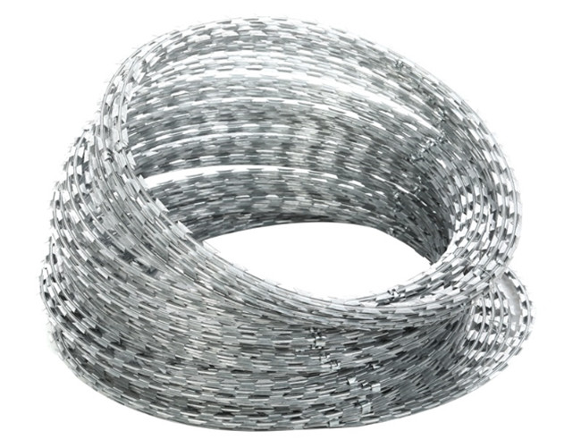Arame farpado galvanizado mergulhado a quente Cbt 65 Bto 30 Bto-22 Lâmina concertina 2