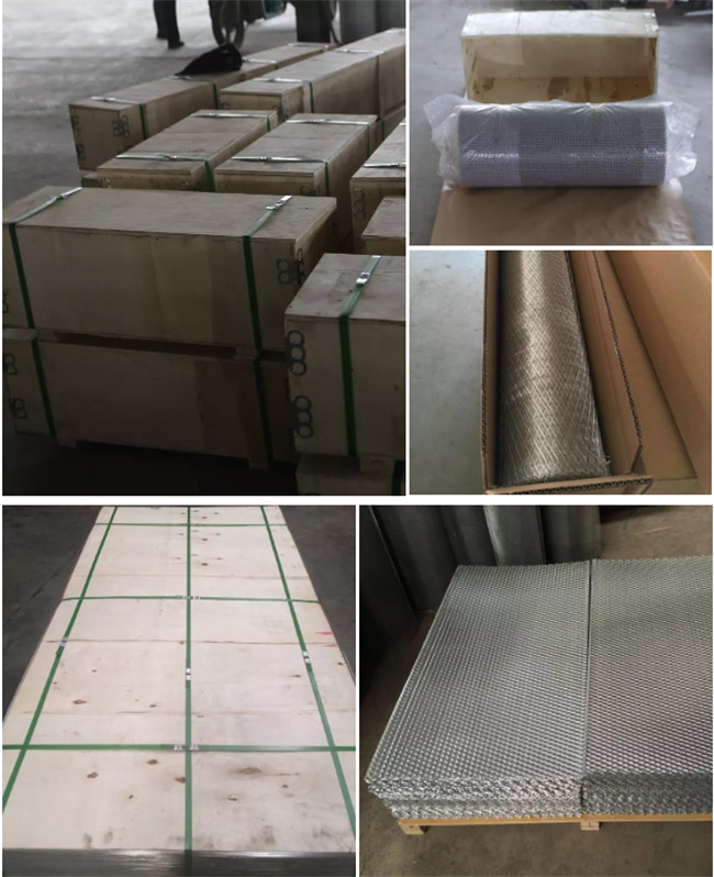 Metal expandido resistente Mesh Raised de Diamond Steel 4*8ft 2