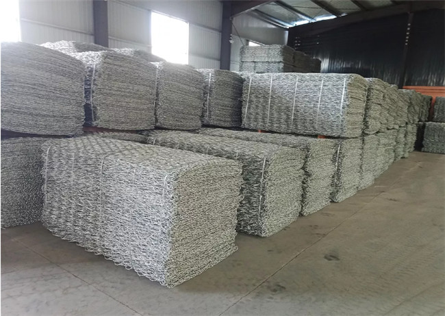 3mm Gabion Mesh Baskets Heavy Duty Triple torceu o aço galvanizado tecido sextavado 1