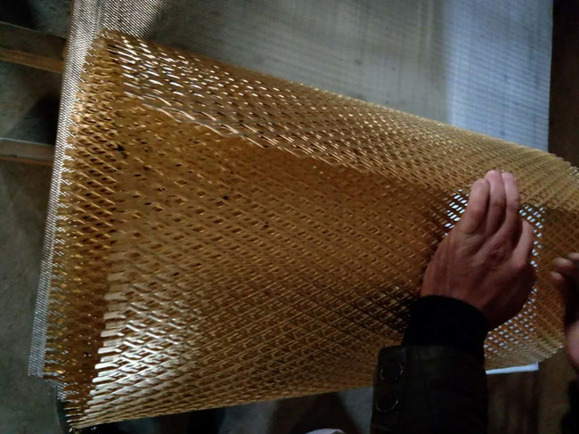 o pano de fio H62 de bronze de 50mm Mesh Sheets 4mm perfurou 0