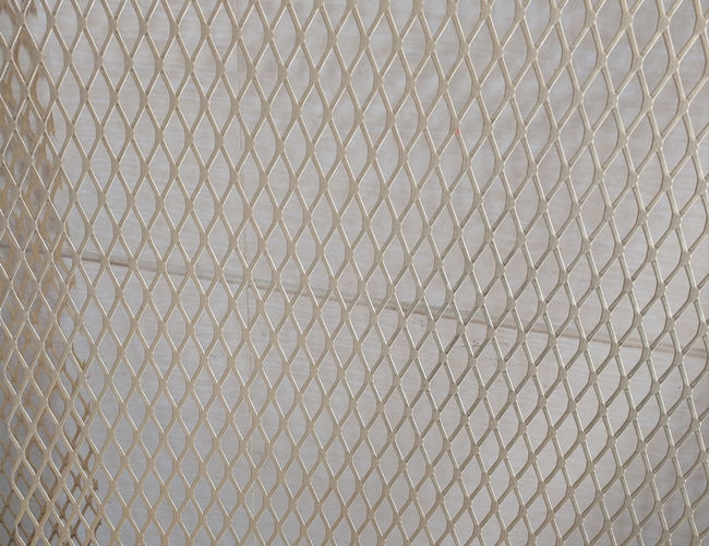 a espessura H65 de 14mm expandiu Mesh MAX de bronze 3.4m Mesh Screen decorativo 0
