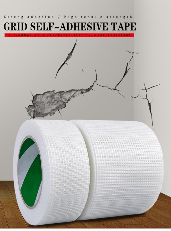 Fio autoadesivo Mesh For Ceiling Filters Spraying da fibra de vidro da parede do emplastro 1