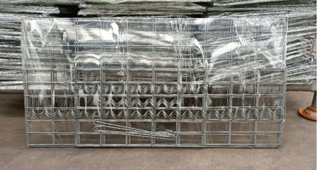 5.0mm Gabion soldado galvanizado mergulhado quente Mesh Heavy Duty Box 100x30x30cm 1