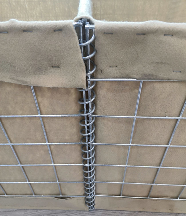 20 cestas soldadas galvanizadas 2.21m 300g/M2 das cestas 5mm Gabion de Gabion das pilhas 2