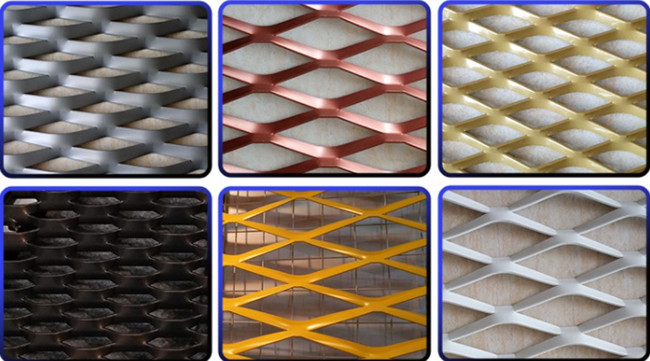 coberta de alumínio decorativa arquitetónica de 6mm Diamond Mesh Sheet For Curtain Wall 2