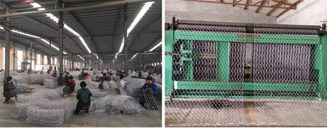 fio da rede do colchão 2.7mm de 3x1x0.3m Gabion galvanizado para a proteção da inclinação 1