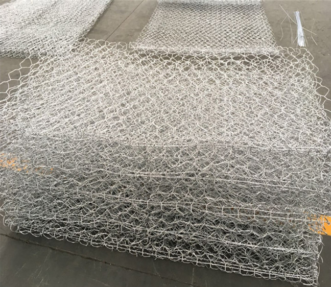 2x1x1m encantam o fio galvanizado soldado do laço de Al Coated 2.2mm da caixa de Gabion 1