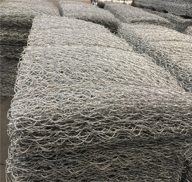 rocha de 2x1x1m que tece a caixa galvanizada de Gabion para a parede de retenção de pedra 2
