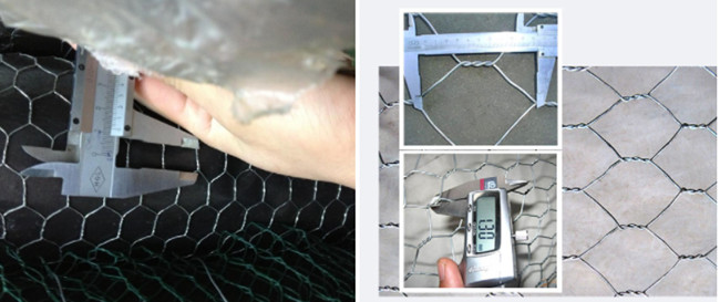 0.914m fio sextavado galvanizado 18 calibres Mesh Corrosion Resistant 0