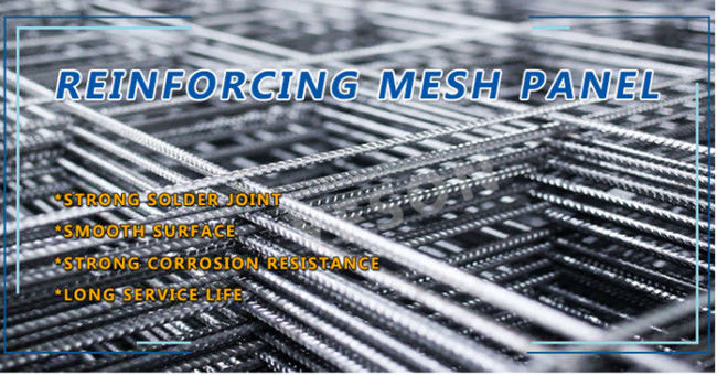o reforço DIN488 concreto de 15×15cm soldou o fio Mesh Fabric For Concrete Slabs 0