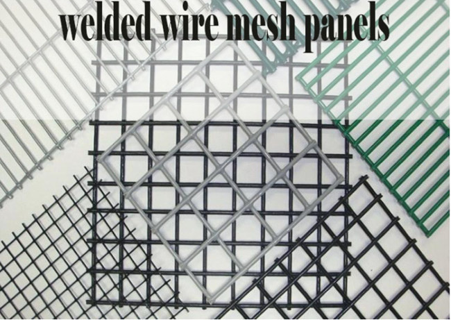 A solda Mesh Fence Panels Galvanized Pvc de 16 calibres revestiu o furo quadrado de 3cm 0