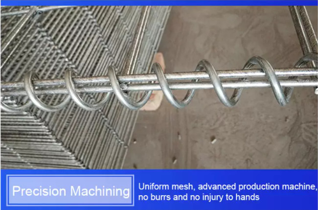 Parede soldada tamanho de Gabion Mesh Galfan Coated For Retaining do furo de 50 x de 50mm 2