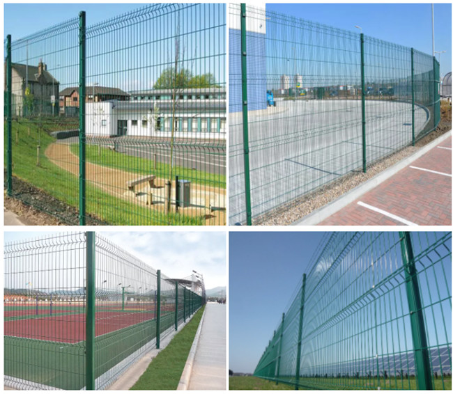 a dobra soldada 4mm de Mesh Panels Home Decorative Metal 3d do fio curvou-se 2