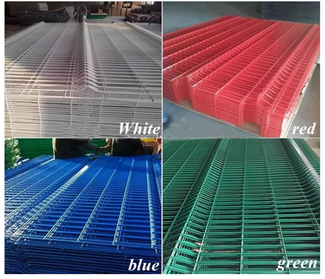 a dobra soldada 4mm de Mesh Panels Home Decorative Metal 3d do fio curvou-se 1