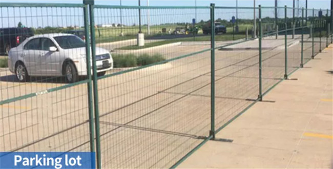 cerca Panels Safety da construção do Temp das casas da casa pré-fabricada da acumulação de 10ft 1